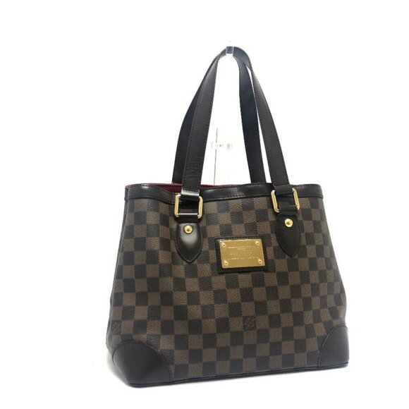 LOUIS VUITTON N51205 Damier Hampstead PM Hand Bag Tote Bag